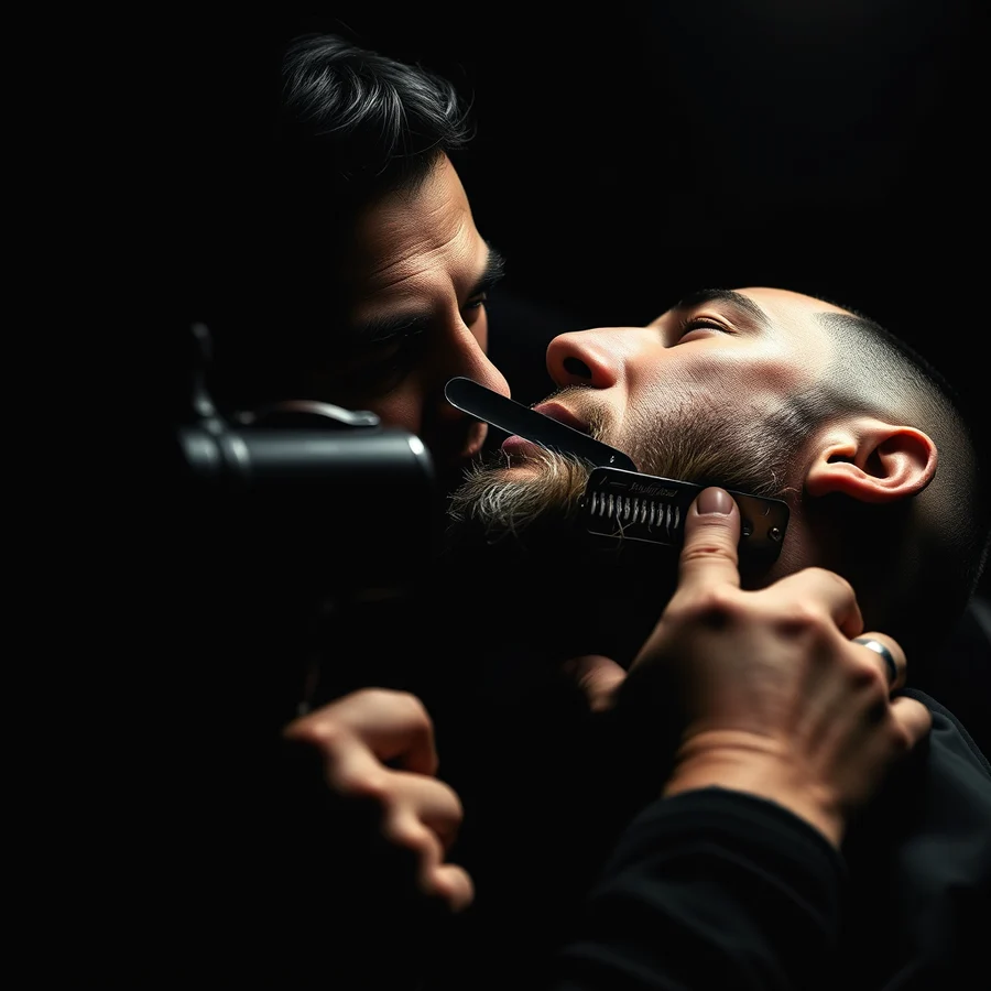 Barba y perfilado